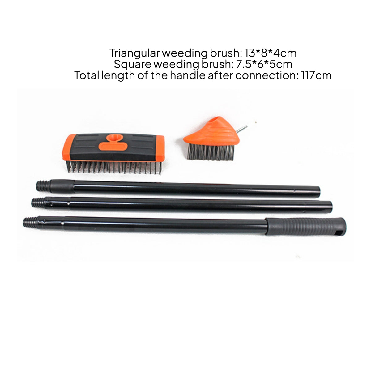 Double-headedHead Vegetation Brush High-Carbon Steel Wire Vegetation Removal