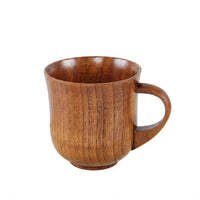 Wooden Handled Cup Durable Tableware Easy to Clean