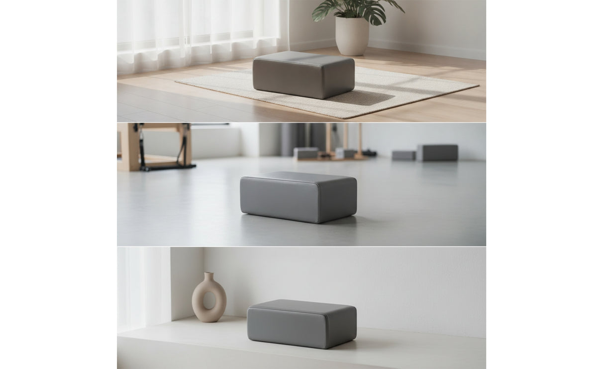 Padded Fitness Block Stable Fitness Block with Cover Sturdy Cushion for Yogis