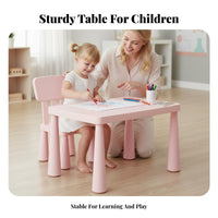 3 Pieces 3-Piece Toddler Seating Group Rounded Edges for Kindergarten, educators