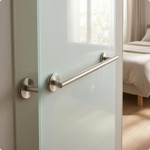 Bar Handle Backed Cabinet Pull Easy Install
