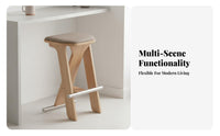Double-Rail Counter Seat Original Design Bar Chair Easy to Clean for Homeowners