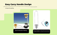 Viscosity vessel, Portable Ford fluid measurement vessel, Paint Consistency Testing, Laboratory, Aluminum Handle
