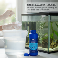 Nitrifying Bacteria Solution for Aquarium Water Purification and Fish Waste Decomposition
