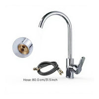 Brass core stainless steel faucet