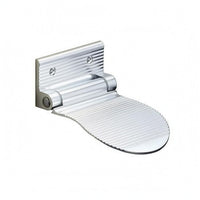 Wall-Mounted Foot Pedal Non-Slip Foldable Foot Pedal Brushed Metal for Shower