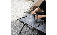 Perforated Table Panel Lightweight Table Panel with Support Rods Modular for Camping