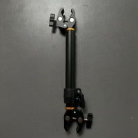 Adjustable Motorcycle Handlebar Clamp Mount Bar Heavy-Duty Motorcycle Phone Mount Rod Quick-Release Handlebar Multi Clamp Bar Short Version for Bicycles