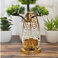 Moon and Star Candle Stand Romantic Look Moon Candle Holder Warm Radiance