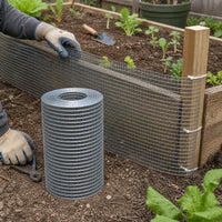 Galvanized Steel Wire Mesh for Rodent & Snake Control, Poultry & Rabbit Cages, Fencing
