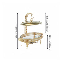 Buffet Chafing Dish Gold Finished Burner Chafing Dish Ornate