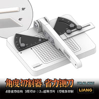 LIANG Tool Angle Cutter Effort-Saving Guillotine 2 Replacement Blades 0236a-b