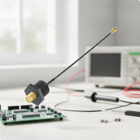 Antenna Connection Extension Wire Waterproof RF Adapter Cable with Internal Board Connector Connector Panel-Mount Connector Converter Extension
