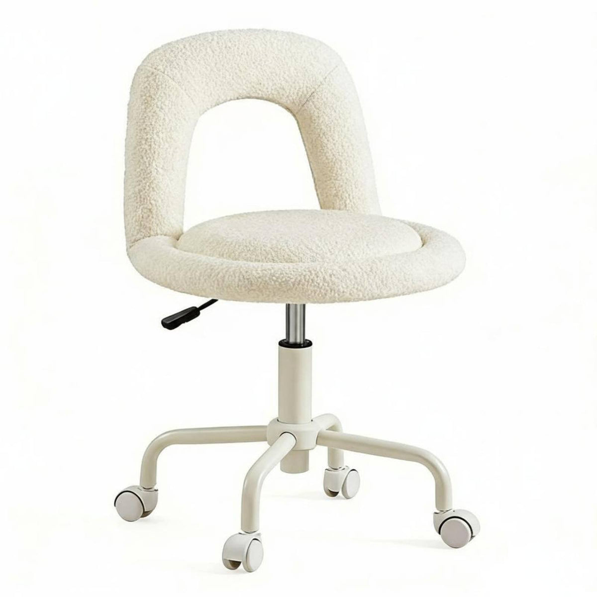 Luxuriously Soft Vanity Chair Cream Design Luxuriously Soft U-Back Chair Soft