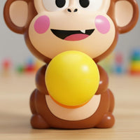 Interactive Game Catapult Monkey Toy Novelty Gift Head-Press Launching Monkey for Children, Party