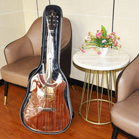 Transparent Guitar Bag Rubber Bottom Classical Guitar Full Bag-Length Zip