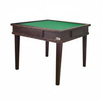 Folding Mahjong Table New Chinese Aesthetic Manual Mahjong Table Foldable Design Sturdy Construction for Families, Dining Room