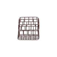 Modern Minimalist Nordic Style Square Iron Wire Basket for Desktop Storage and Organization