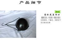 跨境花园铁艺吊篮盆栽装饰阳台水培绿植园艺悬挂花盆多肉创意吊盆