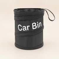 Portable Car Trash Bin Open-Top Vehicle Organizer
