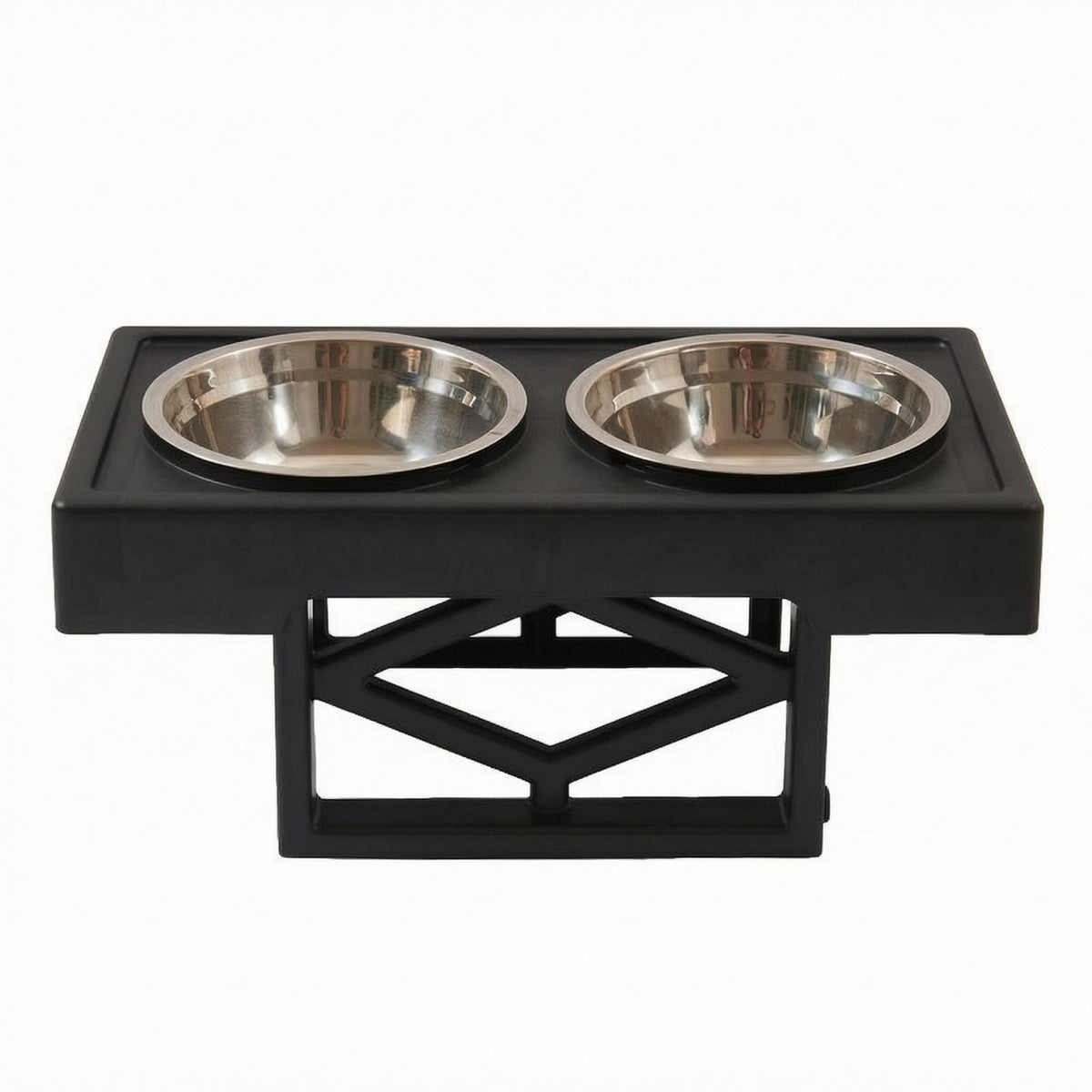 Elevated Pet Feeder Easy to Clean Dog Bowl Stand Sturdy Build