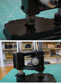 Small Hand Press Machine for DIY Leather Embossing and Punching