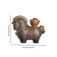 Tea Pet Figurine Thermochromic Tea Table Ornament Color-Changing