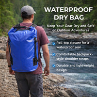 Waterproof Dry Bag for Swimming and Water Sports, Storage Bags with Multiple Cap #variant:25L