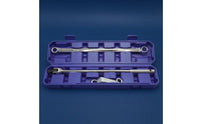 3 Pieces Wheel Alignment Wrench Set Triple-Piece Alignment Tools Silver Finish Auto Repair Toolss for Workshop, Garage