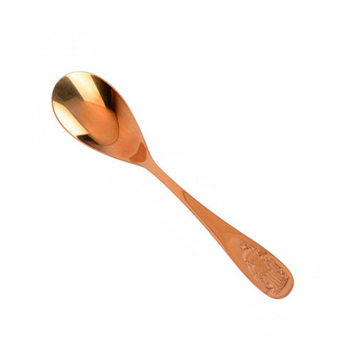 Copper Bowl Spoon Chopstick Set Easy to Clean Copper Bowl Set Decorative Design