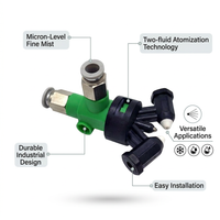 Stainless Steel Misting Nozzle, Industrial Humidifier Misting Nozzle, Agricultural Mist Spray Nozzle - Image 5