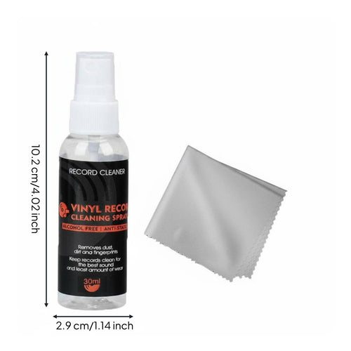 30 Ml LP Cleaning Spray Improves Sound Quality for DJs, Audiophiles