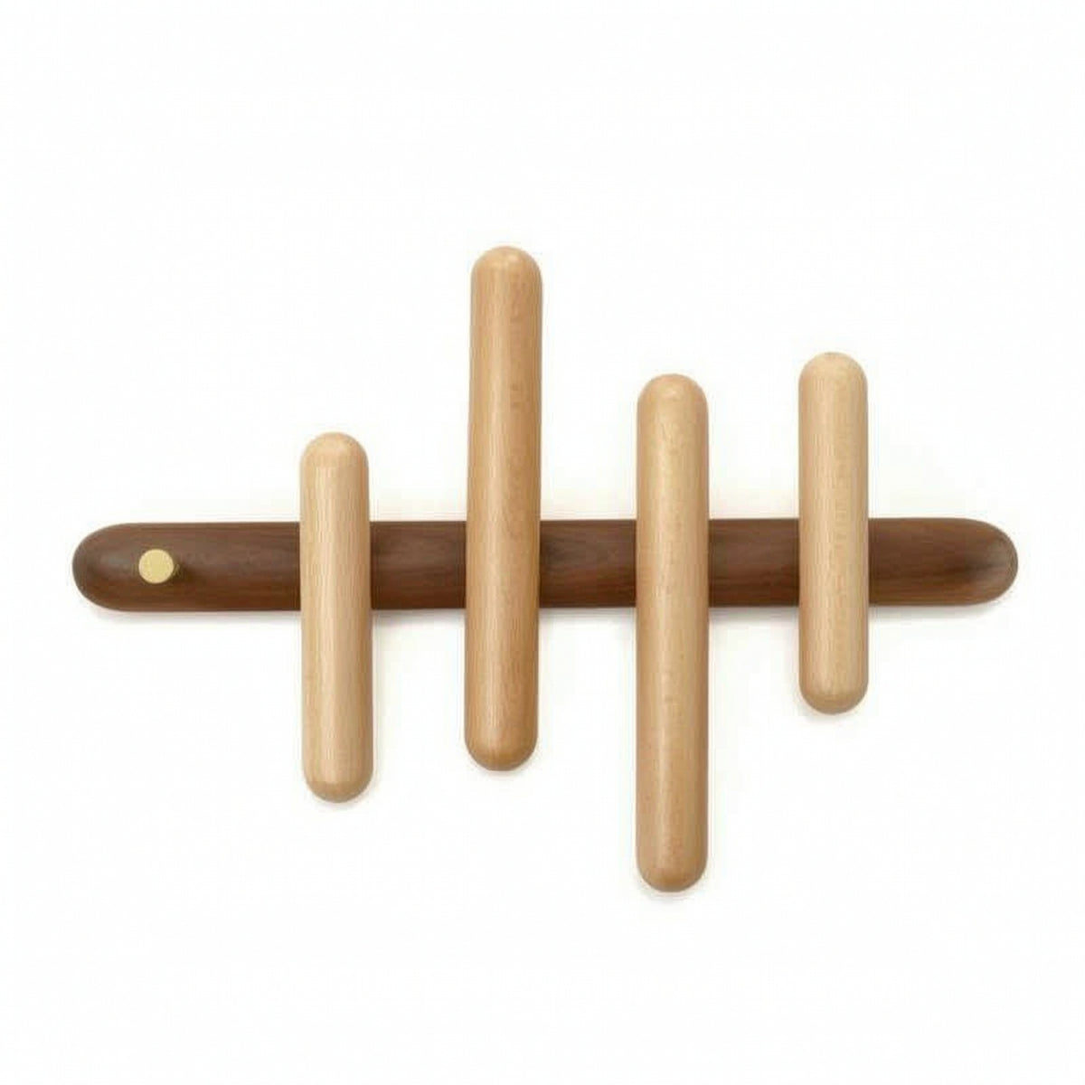 Wall Coat Rack with Hooks Space-Saving Wall Coat Rack Minimalist for Bedroom