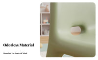 And Odorless Kids Backrest Chair Rounded Corners Toddler Chair Easy to Clean Small children's Stool Ergonomic Design for Toddlers, Preschoolers, Parents, Kindergarten, Playroom, Daycare Center, Preschool