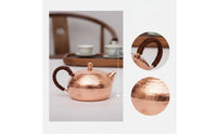 Hammered Copper Kettle Traditional Copper Tea Kettle Compact for Collectors