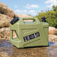 Water Carrier with Extension Tube Outdoor Water Storage Carrier with Spigot Leakproof for Vacationers