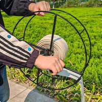 Manual Water Hose Reel Thickened Frame Fire Hose Reel Heavy Duty