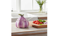 Onion Seasoning Cellar Decorative Ceramic Seasoning Jar Easy to Use Kitchen Storage for Dining Table
