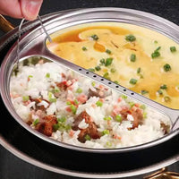 Compartmented Steam Tray Smooth Rice Cooker Steamer Tray Easy to Clean