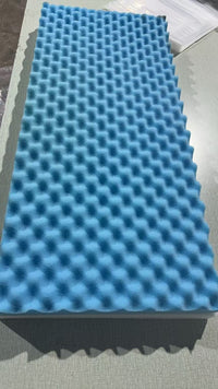 Egg Crate Foam Mattress for Pressure Sore Prevention, Removable Wedge Cushion