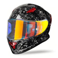 Carbon Fiber Motorcycle Helmet Full Face Unisex All-Season 3C Certified