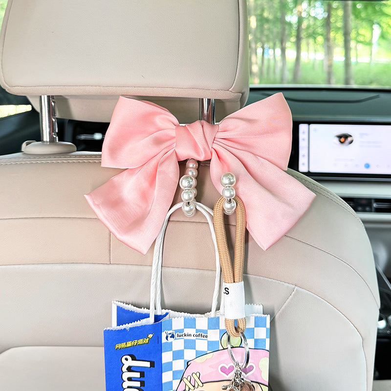 Light Pink / Large Bow Pearl Hook