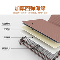 午休折叠床办公室午睡神器家用便携躺椅简易行军陪护小单人床