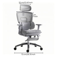 Ergonomic Office Chair Swivel Base Support Chair Height Adjustable