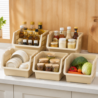 Storage Box, Clothing Case, Large Capacity, Plastic, With Casters, Stackable, For Toys, Pantry Storage