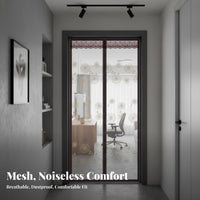 attractive Screen Door auto-sealing attractive Closure Screen Handscostless Entry