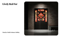 Couplets, Horse Year, Creative Holiday Door Decor, Fu Sticker