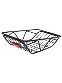 Bicycle Rear Rack with Basket - Thickened Portable with Reflector for Night Riding