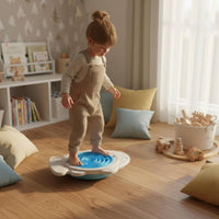 Early Education Kids Maze Balance Board Non-Slip Surface Sensory Integration Balance Toy Encourages Active Play for Rehabilitation Middle