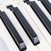 Electronic Keyboard Keys Long-Lasting Black and White Key Set Wear-Resistant